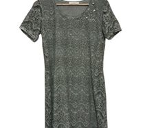 Elisa Cavaletti crochet lace dress with pearls