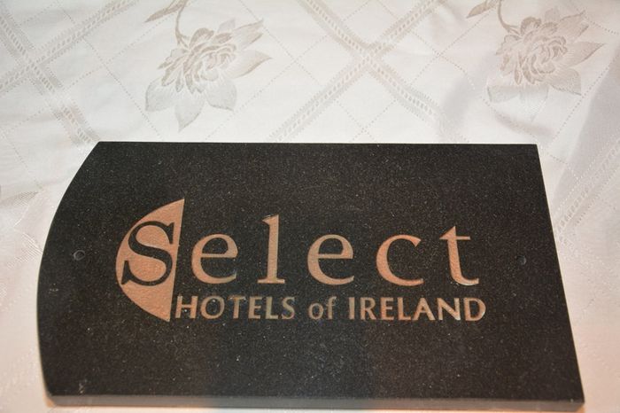 Vintage marble sign - Select Hotels of Ireland