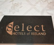 Vintage marble sign - Select Hotels of Ireland