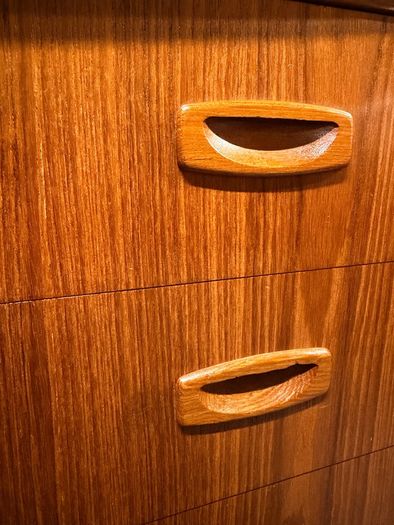 Elegant Danish Mid-Century Teak Secretary Desk, 1970s