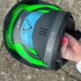 motorbike Helmet and matching gloves Image 5