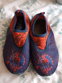 Spiderman aqua shoes