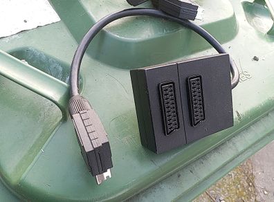 scart leads double plus good length 1