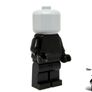 LEGO Thanos Minifigure Marvel Avengers Super Heroes 76192 Endgame Gauntlet Minifigure Head Prototype Head Gray Head Rare And Hard To Find Image 3
