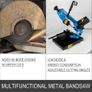 BS-85 Benchtop Portable Metal Bandsaw 1KW Band Saw for Cutting Wood Glass Fiber Plastic Woodworking Blade Speed 40-88MPM Image 2