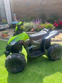 Electric ride on quad
