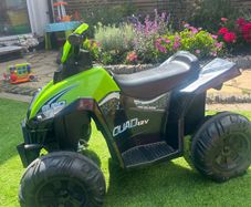 Electric ride on quad