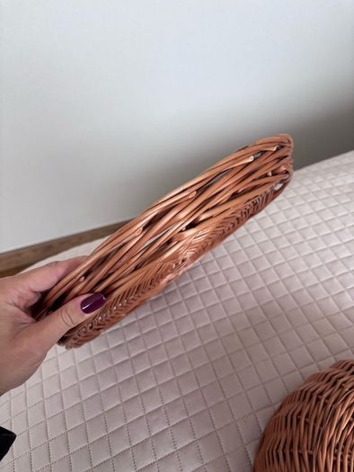Round Basket With Lid