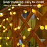 40ft 66 LEDs Solar Garden Light with 8 Modes Crystal Big Balls Solar Powered Waterproof for Camping Tree Patio Yard Wedding Party Decoration Image 4