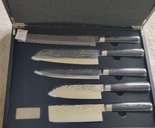 Osaka Damascus 5pcs Knife Set, Brand new 5pce knife set