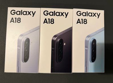 Samsung A18,128GB Brand New Sealed 1 year Samsung Warranty RECEIPT