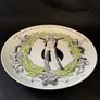limited edition 60s satire wall plate by cartoonist Ernst Maria Lang for the Rosenthal Image 5