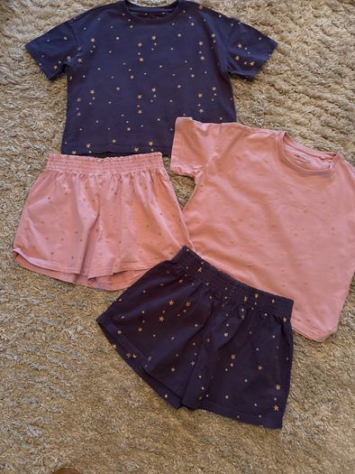 Next girls short pyjamas age 9 great condition!
