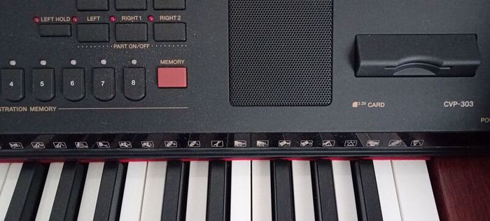 Digital Yamaha Clavinova Piano