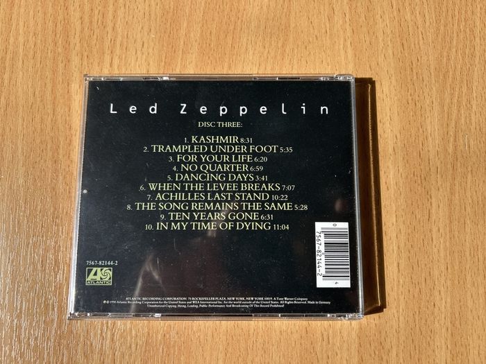 Led Zeppelin - 4 CD BoxSet (4)
