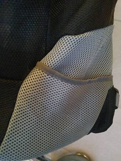 Black/Grey Dog Carrier Bag
