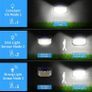 Solar Security Lights Outdoor Super Bright Wireless 178 LED Solar Wall Lights 270 Degree Wide Angle Solar Motion Sensor Lights IP65 Waterproof Outside Solar Powered Flood Lighting for Fence Garden 4 Pack (FREE POSTAGE) Image 6