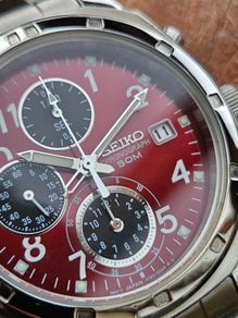 Watch Seiko Chronograph Panda.