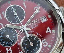 Watch Seiko Chronograph Panda.
