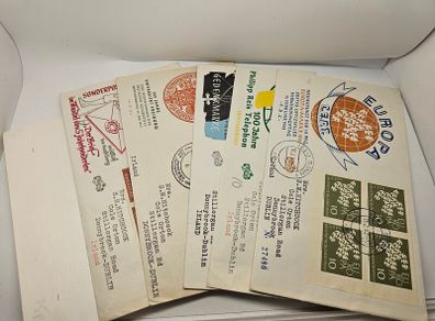 Germany First Day Covers Stamps  x5 See Pictures
