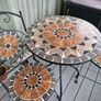 Mosaic small table plus chairs Image 2