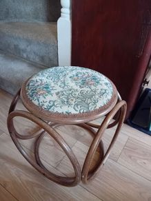 Mid century bentwood stool