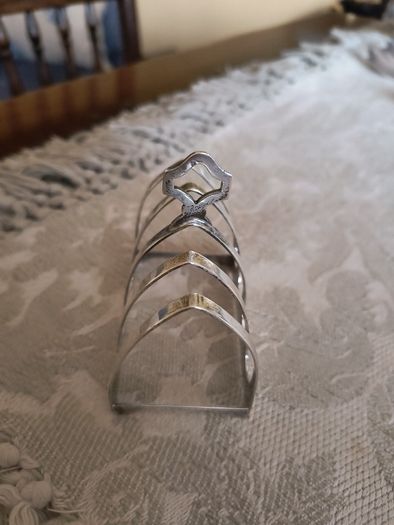 Sterling Silver Toast Rack.