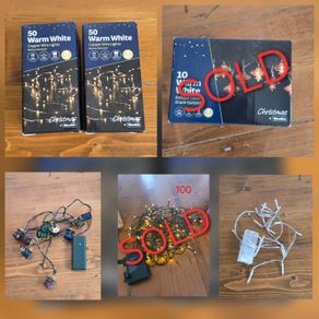 Christmas Lights Bundle - Copper Wire & Decorative Lights