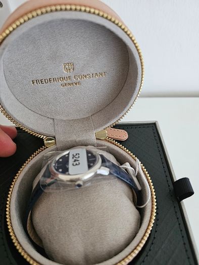 Fredrique Constant  Slimline Moonphase Mother of Pearl Diamonds