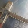 Antique Nuns Crucifix Skull Crossbones 5'' And 3,5" Image 8