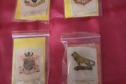 vintage silk ensigns: militaria