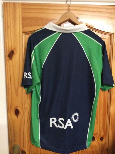 Cricket Ireland. Official Oneills Mens Home Jersey. Collect In Dublin Or Receive Via Post.
