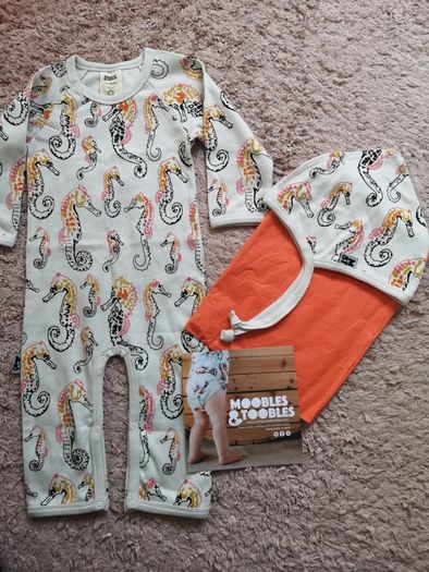 6-9 month Baby gro set moodles and toodles