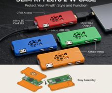 Slim 3D Printed Case for Raspberry Pi Zero 2 W