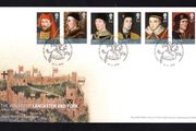 2008 Great Britain The Houses of Lancaster &amp; York Stamps Commemorative Stamps addressed First Day Cover (FDC) with Edinburgh pictorial cancel
