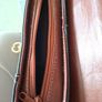 Shoulder Navy & Brown Bag Image 3