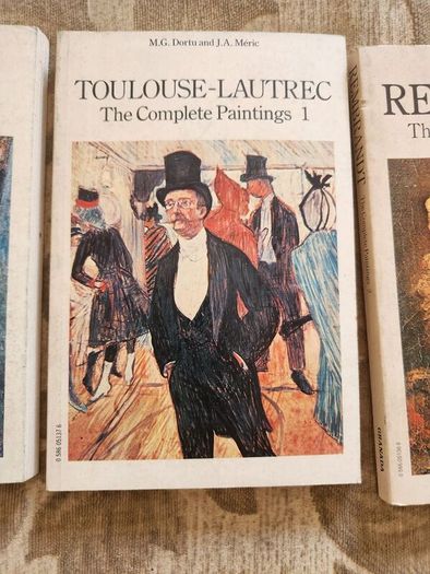 3 X Complete Paintings.  Gauguin 1. Rembrandt 2. & Toulouse- Lautrec 1.3 X Paperback In Good Condition.