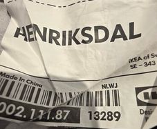 Ikea Henriksdal Chair Cover
