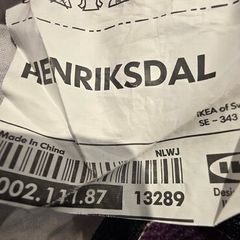 Ikea Henriksdal Chair Cover