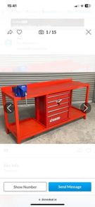 Powder coated Work bench