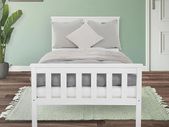 Wooden slatted Bed Pine Wood Single FREE DELIVERY