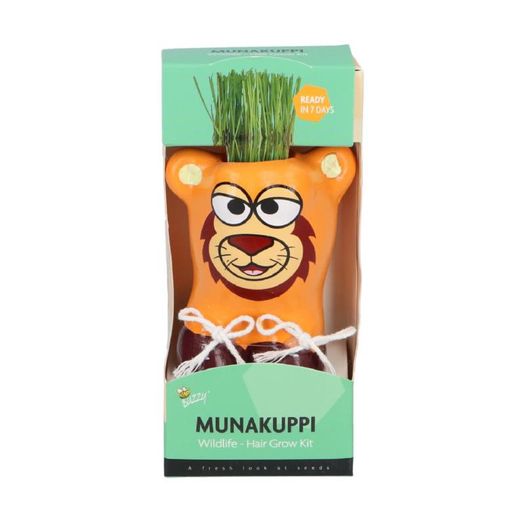 Buzzy Munakuppi Lion Grow Pot & Seeds
