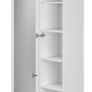 Bathroom Cabinet Large White Cersanit Image 2