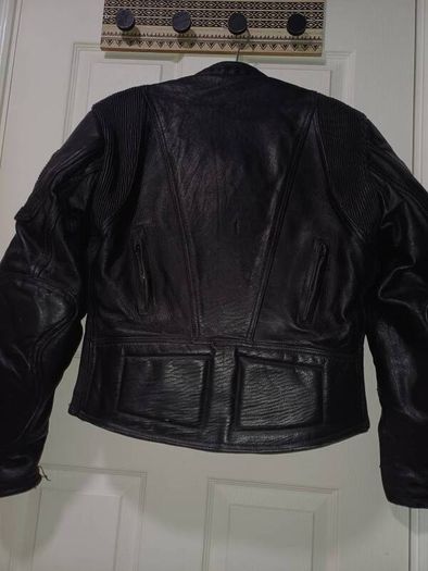 Leather Biker Jacket - Vintage Apache