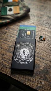 Irish Defence Forces Veteran Slim RFID Card Wallet