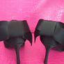 plum colour shoes size 3 with bow new Image 3