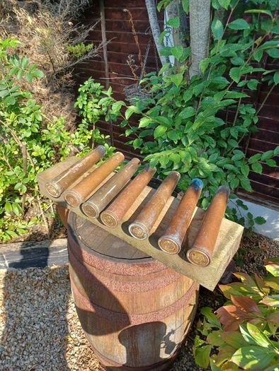 Brass Artillery Shells,Military, Antique