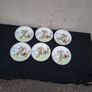 6 asian china sides plates postage possible Image 3