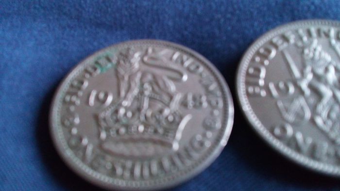 1948 Shillings. Scottish & English.