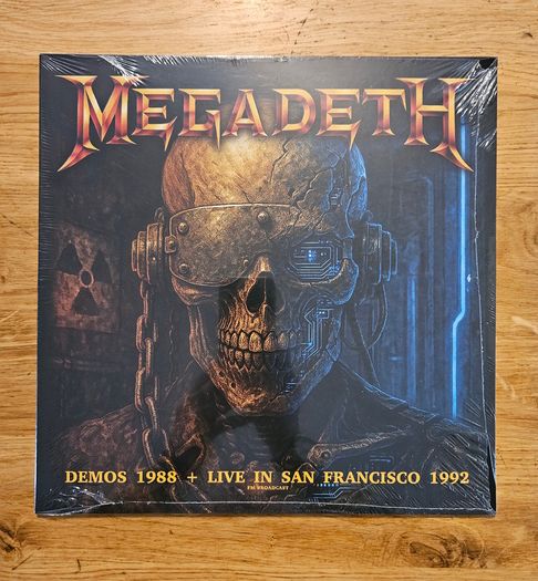 Megadeth "Demos 1988 + Live In San Francisco 1992" Sealed Vinyl Album
